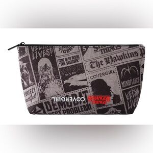 Stranger Things and Covergirl  The Upside Down Makeup Bag, NWT